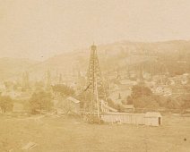 Richburg oil derricks ca.1880 Richburg oil derricks, 1880. Photo from Ford Easton.